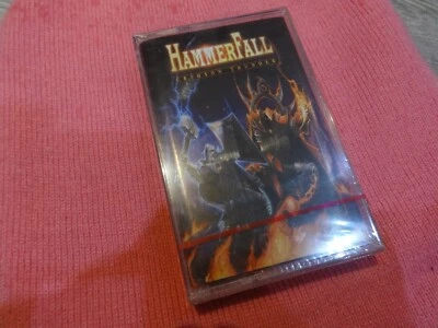 Hammerfall Heavy Metal Crimson Thunder MC TAPE OFFICIAL Priest Saxon MPNB 105 X - Bild 1 von 2