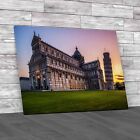 Discover The Stunning Leaning Tower Of Pisa At Canvas Print Large Picture Wall