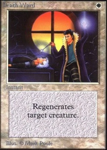 Death Ward ~ Moderately Played Unlimited MTG Magic UltimateMTG White Card - Image 1 of 1