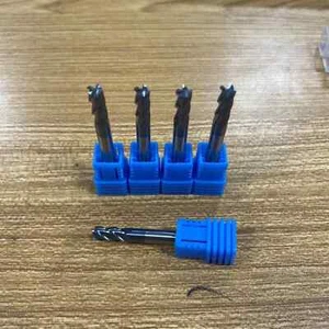5pcs HRC45 D5 *4F End Mill tip diameter 5mm 4 Flute End Mill CNC Milling Cutter - Picture 1 of 9