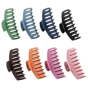 8 Pcs Big Hair Claw Clips, Strong Matte Large Hair Clip for Thick or Thin Hair - Foto 1 di 7