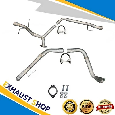 BothTailPipeFor 2019-2021,2023Sierra1500&2019-2023Silverado15005.3L|Dual Exhaust - Image 1 of 4