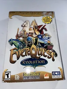 EverQuest: Evolution (PC, 2003) Video Game Manual 3 discs Box & Online Play - Picture 1 of 9