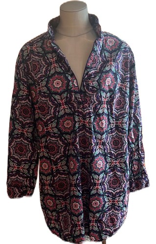 UNDERCOVER Abito da notte Victoria Secret viola floreale maniche lunghe taglia MEDIA