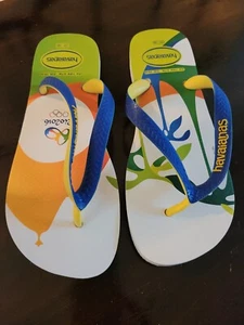 Olympische Spiele Rio 2016 Olympische Spiele Logo Havaiansas Flip Flops,  - Bild 1 von 7