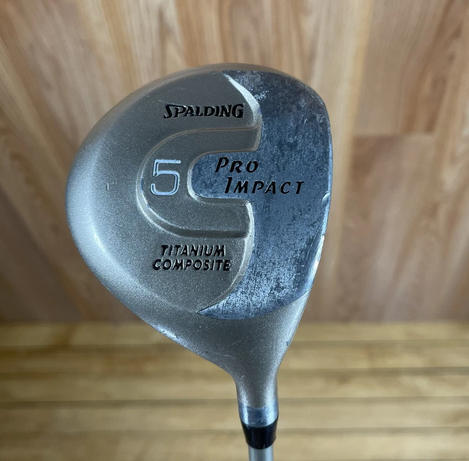 Spalding Pro Impact титановый композитный деревянный графитовый стержень 5 для женщин Flex для правосторонней стойки - Изображение 1 из 4