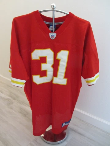 Priest Holmes #31 Chiefs Sewn Jersey, Off. Licensed Reebok, 56, NWOT $109 MSRP Cover
