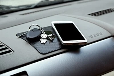 Silicone Anti-Slip Mat 6 x 4 inches Black Universal Fit for SUV and Passenger... - Image 1 of 3