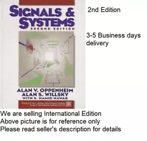 (4-6 days delivery from TX) Signals and Systems by Hamid , Oppenheim and Willsky - Imagen 1 de 1