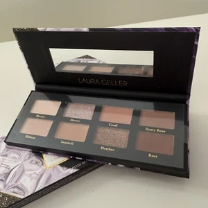 Laura Geller BLEND AWAY Rosy & Rustic 8 Multi-Finish Eyeshadows Palette NIB - Picture 1 of 5