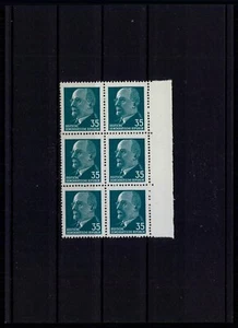 DDR ULBRICHT 1689 x GUTER GUMMI !! Rand-6er-Block ** m5891 - Bild 1 von 1