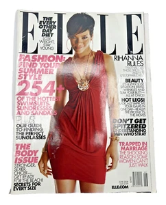 ELLE MAGAZINE (JUNE 2008) RIHANNA - Picture 1 of 4