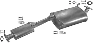 Silenziatore Centrale Scarico NISSAN TERRANO II 4x4 2.7 TD 100/123CV 1993-1999+ - Foto 1 di 1