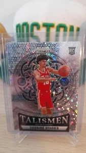 2024-25 Panini Prizm Zaccharie Risacher Rookie Card Talisms Fast Break Prizm - Picture 1 of 2