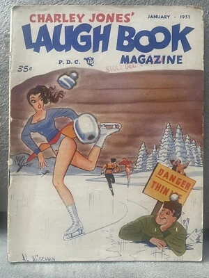 Humor gga Cartoons, Jokes, digest, Laugh Book Magazine, 3/1951, VG+ Foto 1 de 2