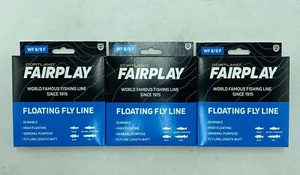 Assorted Cortland Fairplay Fly Line 84' WF5/6F , WF8/9F Lot of 3 Brand New - Picture 1 of 2