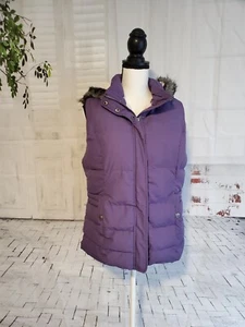 Green Tea Ladies Puff Vest, Sz Medium - Picture 1 of 4