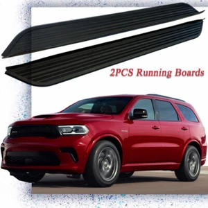 2PCS Running Boards Side Steps Nerf Bars  Black For Dodge Durango GT 2018-2025 - Picture 1 of 14