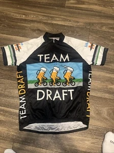 Primal Maglia Ciclismo Uomo Medium Team Draft Birra Bici MS #RR - Foto 1 di 4