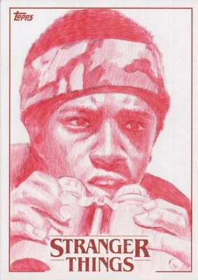 Stranger Things 1, Jonarton Artist Sketch Card 1/1 - Image 1 of 2