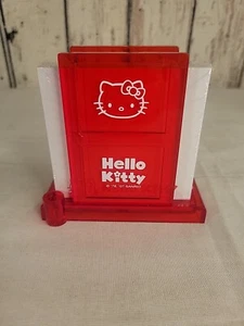 2007 Sanrio -Hello Kitty Plastic Memo/Sticky Notes Holder & Sticky Notepad NEW - Picture 1 of 9
