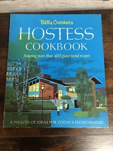Vintage 1967 Betty Crocker Hostess Cookbook First Edition Hard Cover Spiral Book - Picture 1 of 16