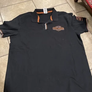 Harley Davidson polo size XL Corpus Christi Tx Embroidery Logos / Patch - Picture 1 of 4