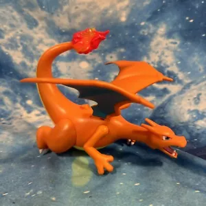 Pokemon FLAME & FLIGHT DELUXE CHARIZARD FIGURE with Sound FX & Light Up Tail - Picture 1 of 5