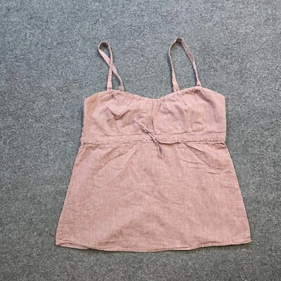 Top Patagonia para mujer talla 10 rosa mezcla de cáñamo línea A sin mangas al aire libre informal Foto 1 de 4