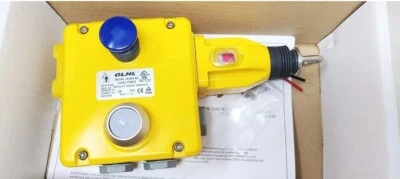 Interruptor transportador de cordón de cuerda de seguridad GLHL-141055-AS 1/2" NPT, 4NC 2NO, LED 24V Foto 1 de 2