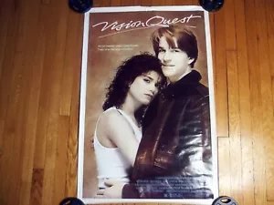 Póster vintage Vision Quest 1985 película promoción Linda Fiorentino Matthew Modine - Imagen 1 de 20