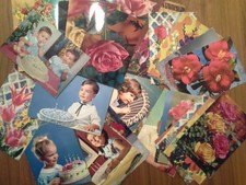 SPLENDIDO LOTTO DI 95 CARTOLINE VINTAGE ANNI 60 NON VIAGGIATE