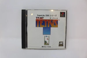 The Tetris Super Lite 1500 Series Sony PlayStation 1 PS1 Japanese Region Lock - Picture 1 of 3
