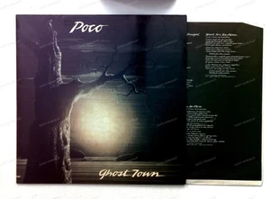 Poco - Ghost Town ITA LP 1982 + Innerbag .* - Picture 1 of 1