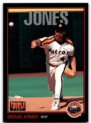 1993 Triple Play Doug Jones Houston Astros #175 - Image 1 of 2