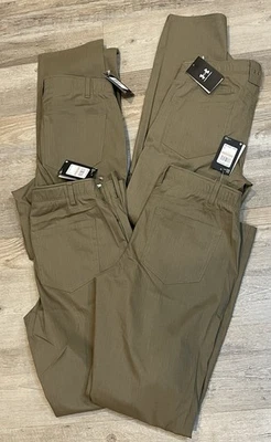 Under Armour Women’s Enduro Duty Pants Rip Stop Beige/ Tan Size 12 Lot 4 NWT - Image 1 of 4