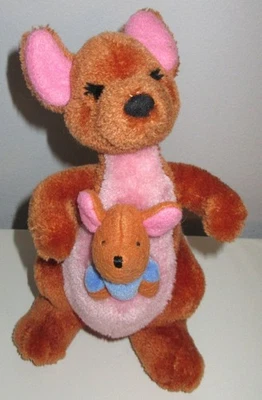 Disney Gund Winnie The Pooh 100 Acre Colección KANGA & ROO Peluche 9" Canguro Foto 1 de 4