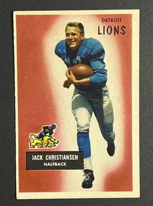 1955 Bowman Football Jack Christiansen #28 VGEX Detroit Lions - Picture 1 of 4