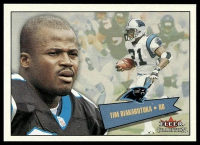 2001 Fleer Tradition #142 Tim Biakabutuka Carolina Panthers NM+ - Image 1 of 2