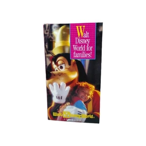 VTG Walt Disney World for families 1995 Vacation Planning Video VHS Tape Tested - Picture 1 of 3