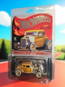 Hot Wheels '32 Ford Metalflake Gold RLC 2021 Deuce Coupe Hot Rod Special #4043🌟 - Bild 1 von 2