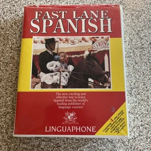 Fast Lane Spanish Linguiphone 4x Cassette And A Guide - Picture 1 of 7