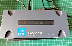 ESU 50012 ECoSBoost 7A, Booster Dcc mit einstellbarem Netzteil und 2 Halter - Bild 1 von 10