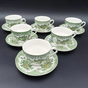 UNICORN TABLEWARE - 6 TASSES À THÉ EN FAÏENCE ANGLAISE ASIATIC PHEASANTS - Bild 1 von 24