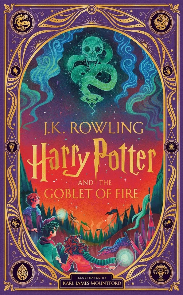 Harry Potter and the Goblet of Fire: A sumptuously illustrated gift book with ma - Image 1 of 1