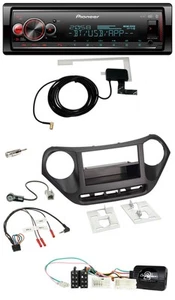 Pioneer Bluetooth DAB USB Lenkrad Autoradio für Hyundai i10 ab 2014 schwarz - Bild 1 von 11