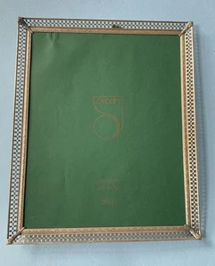 Vintage 1950s Delicate Filigree art deco style Photo Frame Jyden Quality Denmark - Picture 1 of 7