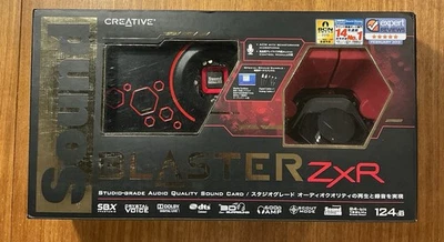 Creative Sound Blaster ZxR PCIe Audiophile Grade Gaming Sound Card 24-bit/192kHz - Image 1 of 4