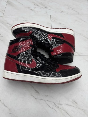 Taglia 9 5 Jordan 1 Retro OG High Patent Bred