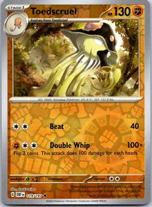 Toedscruel 119/197 - Obsidian Flames Reverse Holo - Picture 1 of 2